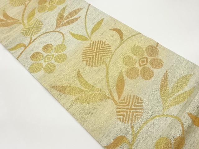 JAPANESE FUKURO OBI / WOVEN BAMBOO VINE